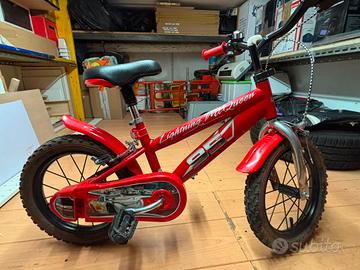 Bici bambino raggio 14 di Cars