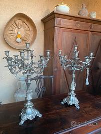 Coppia di candelabri