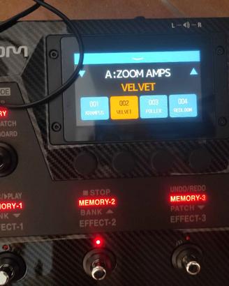 ZOOM G6 Multieffetti per chitarra elettrica