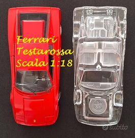 Ferrari Testarossa Cristallo Modellino in cristall