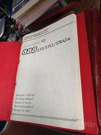 manuale officina DUCATI 888 ORIGINALE