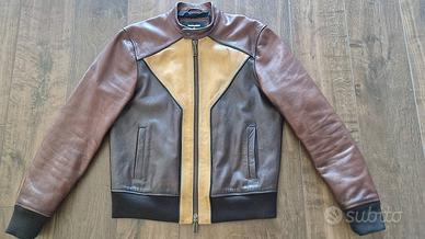 giacca biker uomo Dsquared2 originale tg50