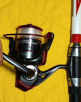 Mulinello da pesca 6000