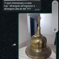 BRACIERE IN OTTONE DEL 1920