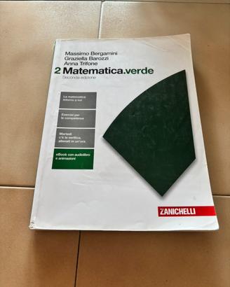 Zanichelli: 2 Matematica Verde