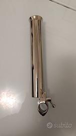 Porta canna inox nuova mai usata