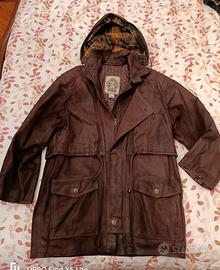 giacca in Vera Pelle Cincinnato 