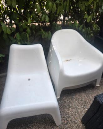 sedie da giardino 