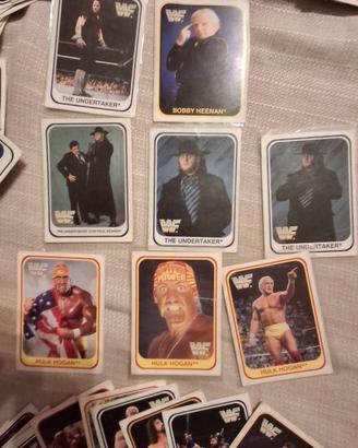 carte wf merlin 1991 the undertaker, hulk hogan