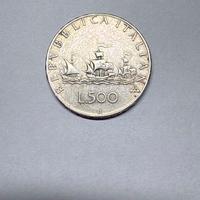 500 lire Caravelle Argento