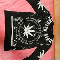 Felpa/Maglione Deepyou Super Nature Nera