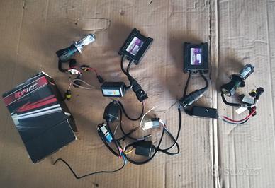 kit completo con 3 luci xenon H4 bixeno 6000K