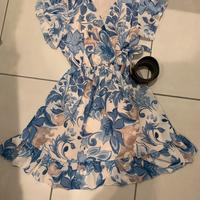 Vestito donna taglia unica con cintura