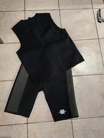 tuta fitness brucia calorie uomo XL 