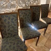 4 Sedie in legno