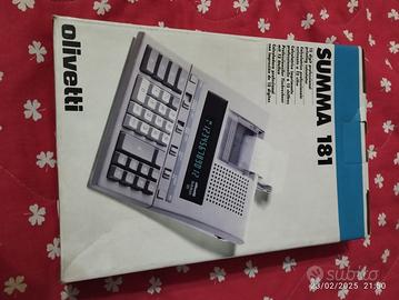 Calcolatrice Olivetti Summa 181 con stampa