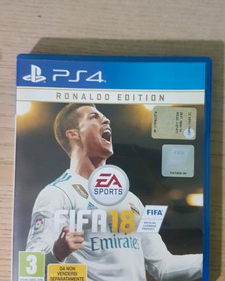 Fifa 18 ps4 Ronaldo edition