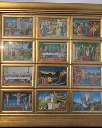 La Vita di Gesù – 12 miniature di Cristoforo De Pr