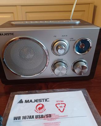 radio USB/SD della Majestic