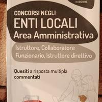 Concorsi negli enti locali Area amministrativa