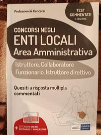 Concorsi negli enti locali Area amministrativa