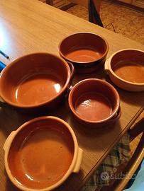 piatti in terracotta 
