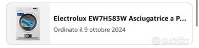 Asciugatrice Electrolux