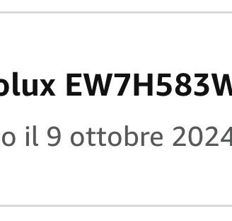 Asciugatrice Electrolux
