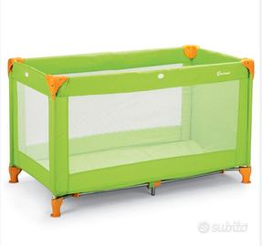 Lettino da viaggio verde Prenatal Essential