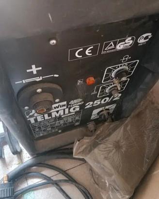 saldatrice telwin a filo 250 turbo