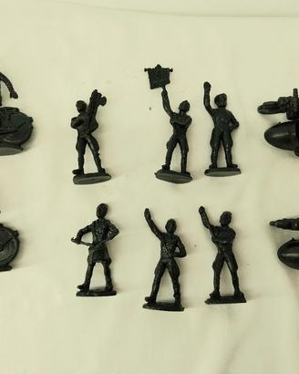 lotto soldatini Atlantic anni 70 scala 1:32