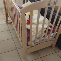 Culla in legno massello