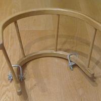 Schienale in legno, Accessorio universale slittino