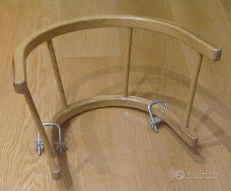 Schienale in legno, Accessorio universale slittino