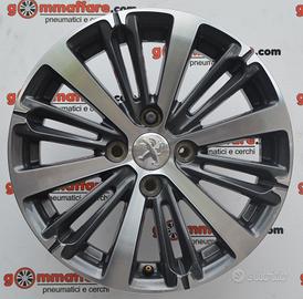 4 cerchi lega peugeot 208 r16 lt5290