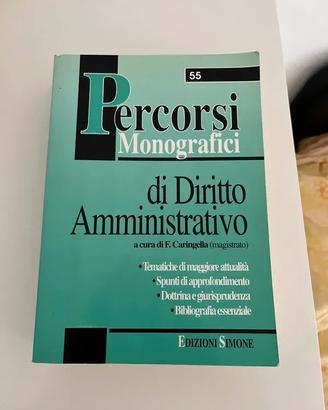 Percorsi Monografici di Diritto Amministrativo 
