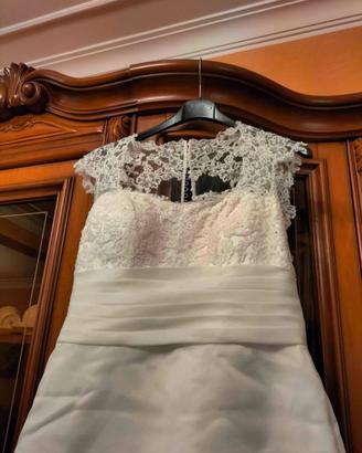 Abito da sposa+velo abbinato 