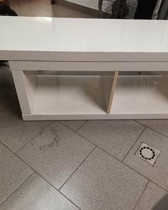 Mobile tv bianco laccato