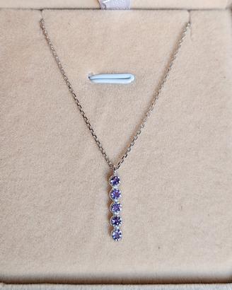 Collana in argento con Ametista