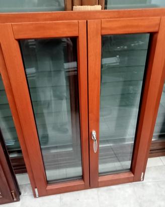 nuova!!! finestra legno/alluminio 