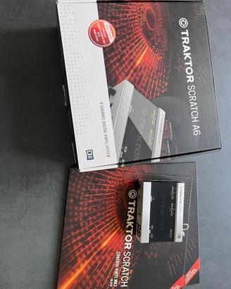 Traktor Scratch A6 + CD + Vinili