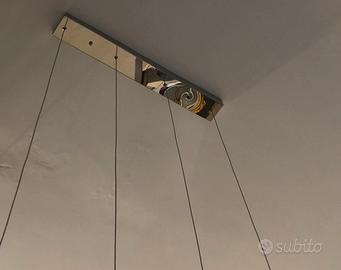 Lampadario moderno con 4 sfere luminose