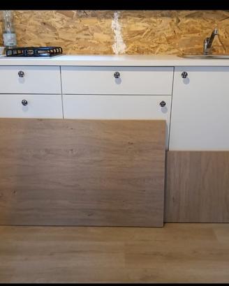 top cucina ikea 2 pezzi 