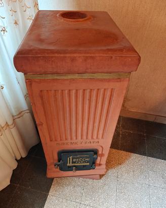 stufa terracotta 