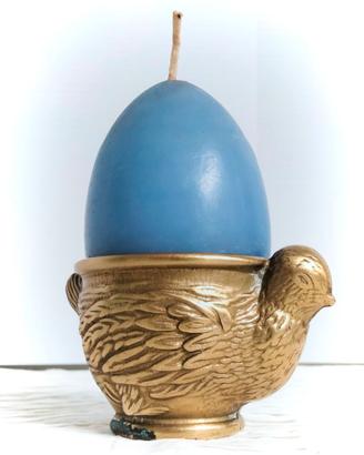 Portauovo Vintage a forma di Gallina Made in Italy
