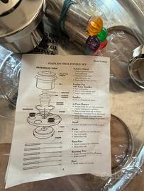 Fondue stainless steel