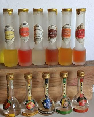 Collezione mignon liquore vintage 