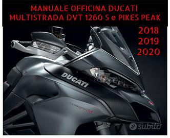 Manuale Officina Ducati Multistrada 1260 2018 2020