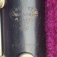 CLARINETTO BUFFET CRAMPON pre R13 VINTAGE,ANN '50,