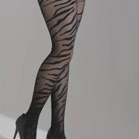 Collant neri zebrati, nuovi sexy